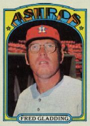 1972 Topps Baseball Cards      507     Fred Gladding